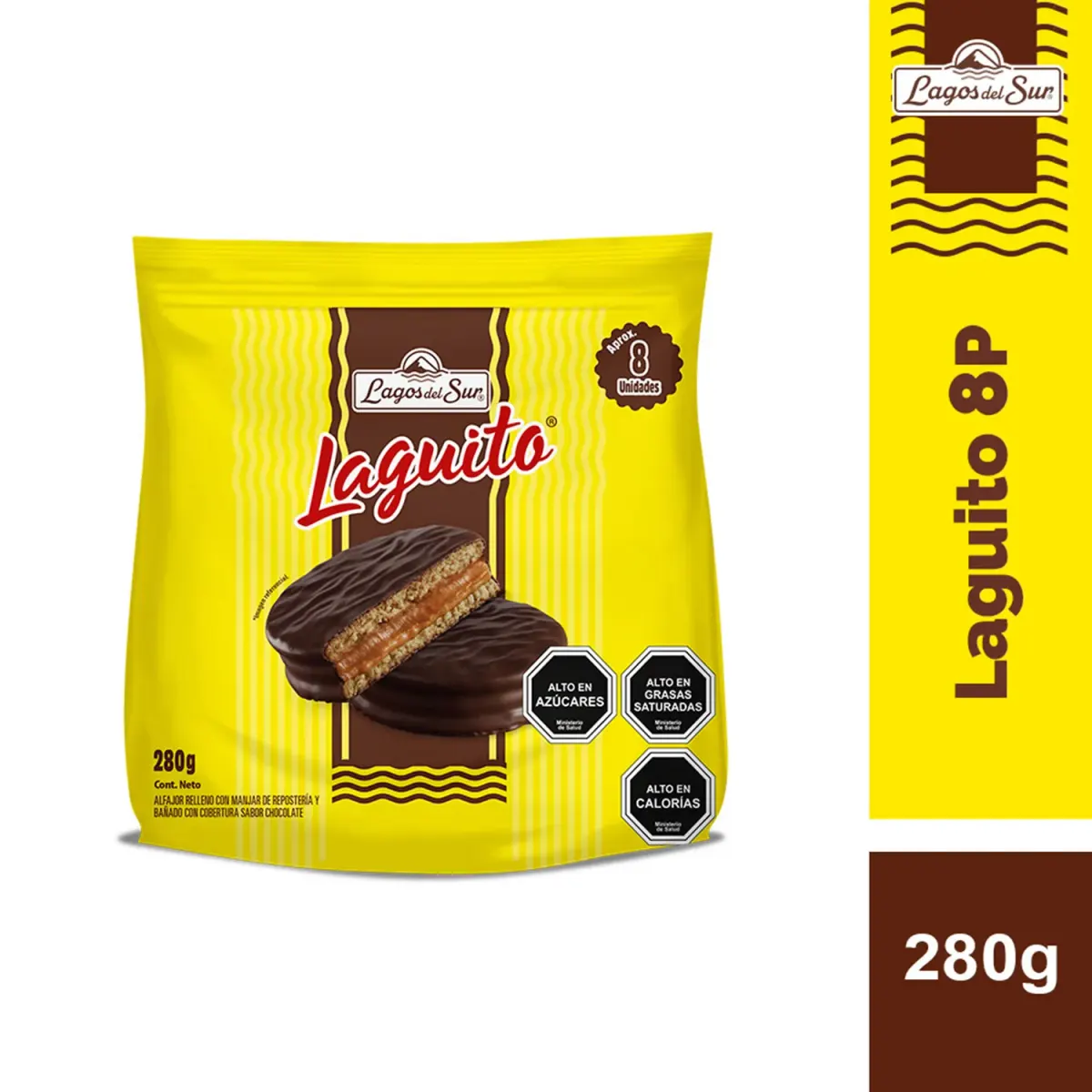 ALFAJOR LAGOS DEL SUR BRANDY