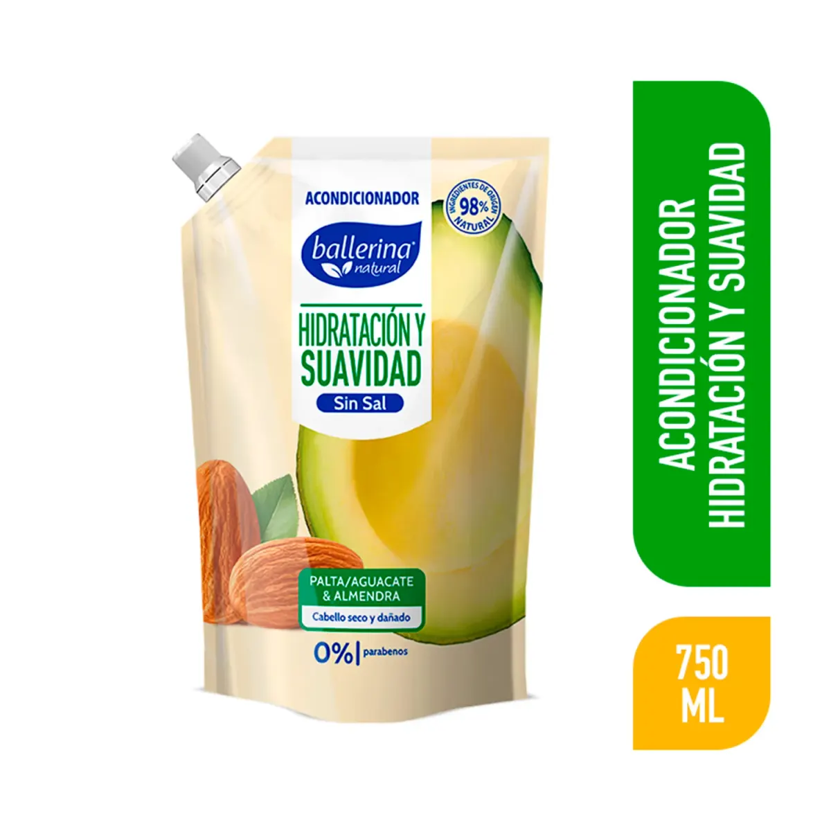 Acondicionador Ballerina Palta-Almendra